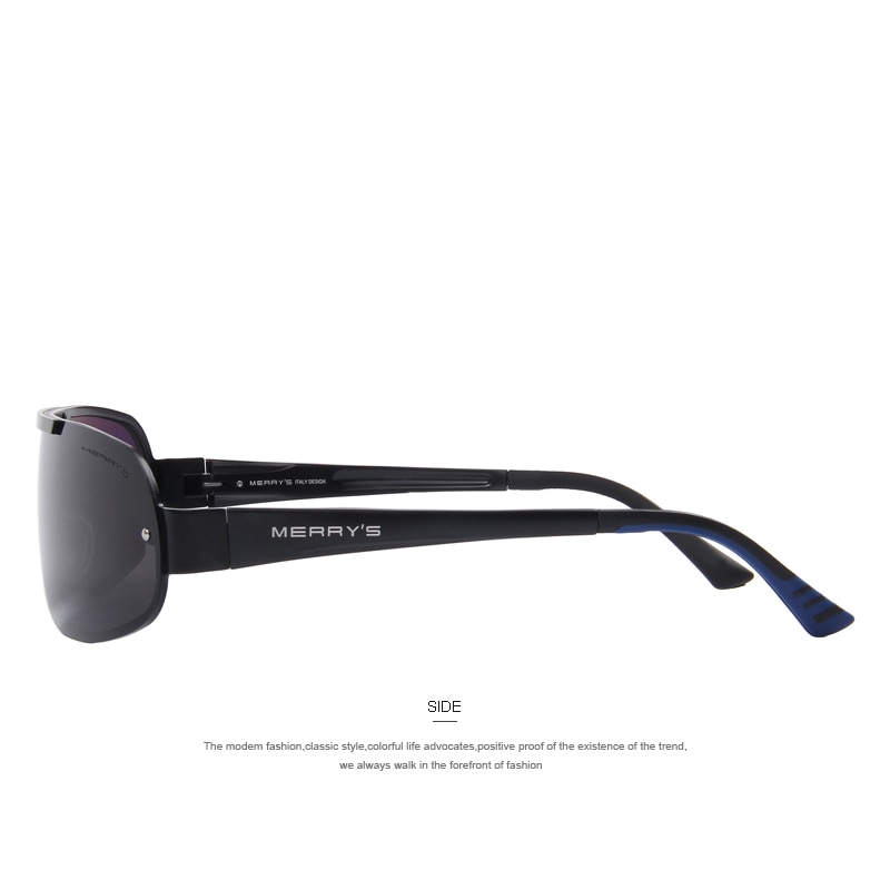 MERRY'S Fashion Classic Polarized Sunglasses Men Brand Designer HD Goggle Men's Integrated Eyewear Sun glasses UV400 S'8616. 