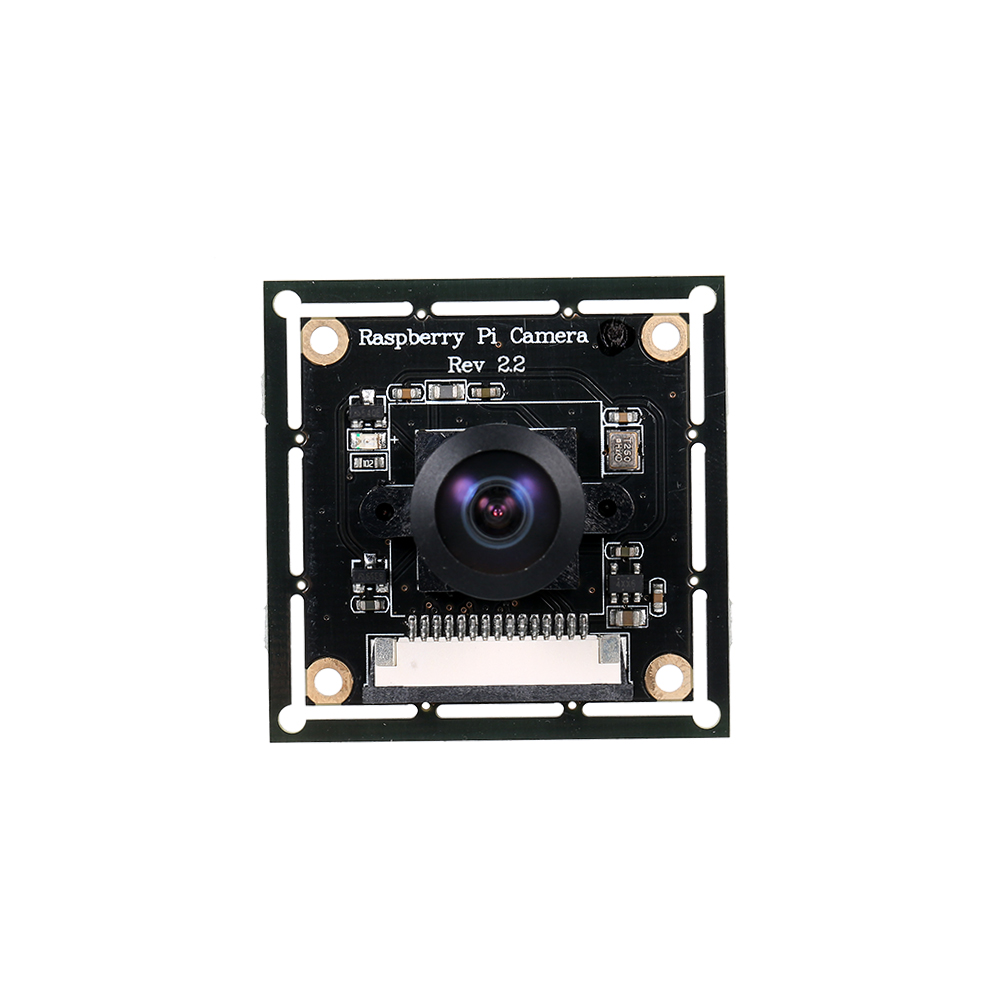 HXSJ Wide Angle Fisheye Camera 5M Pixel Compatible for Raspberry Pi 3 Model B/B+. 