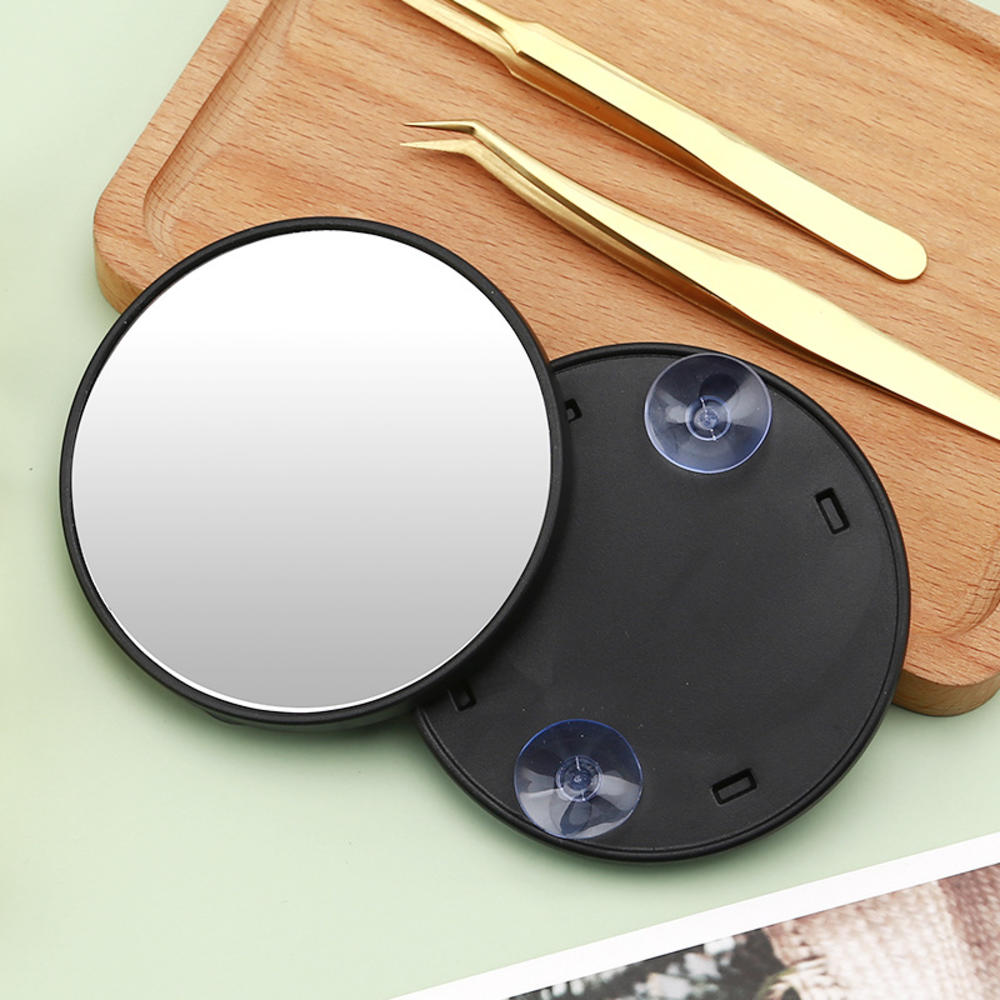 Suction cup attachment 5X/10X/15X High-quality glass 5X magnification Home use Magnifying 15X magnification 10X magnification Mirror for Women's beauty routine Daily makeup application Skincare routine Professional makeup artists Suitable for shower use. 