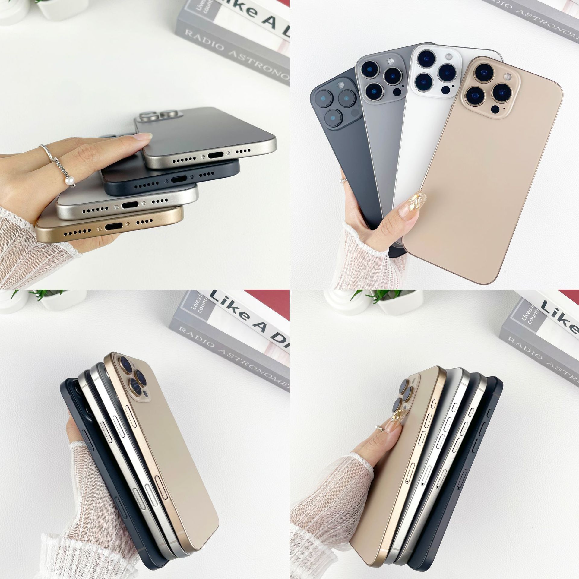 1:1 Phone Model For iPhone 16 proMax Replica Smartphone Not Working Simulation Showcase Copy phones Toy. 