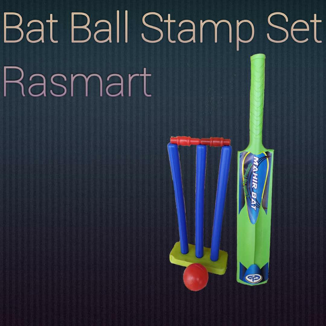 plastic bat and ball