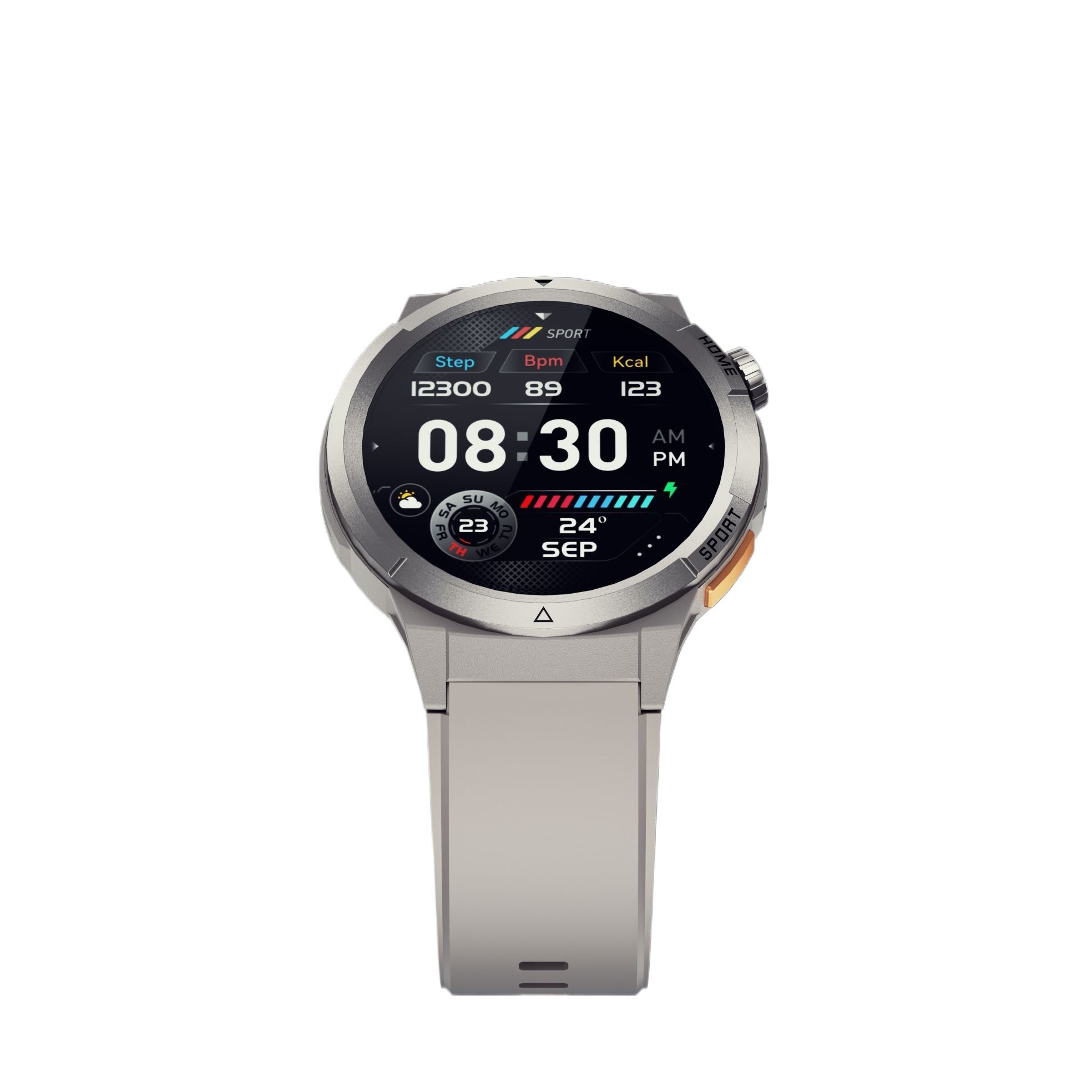 QCY Active GX Smartwatch, AOD AMOLED Display, Bluetooth Calling, Waterproof, App Connectivity, Sports Smart Watch. 