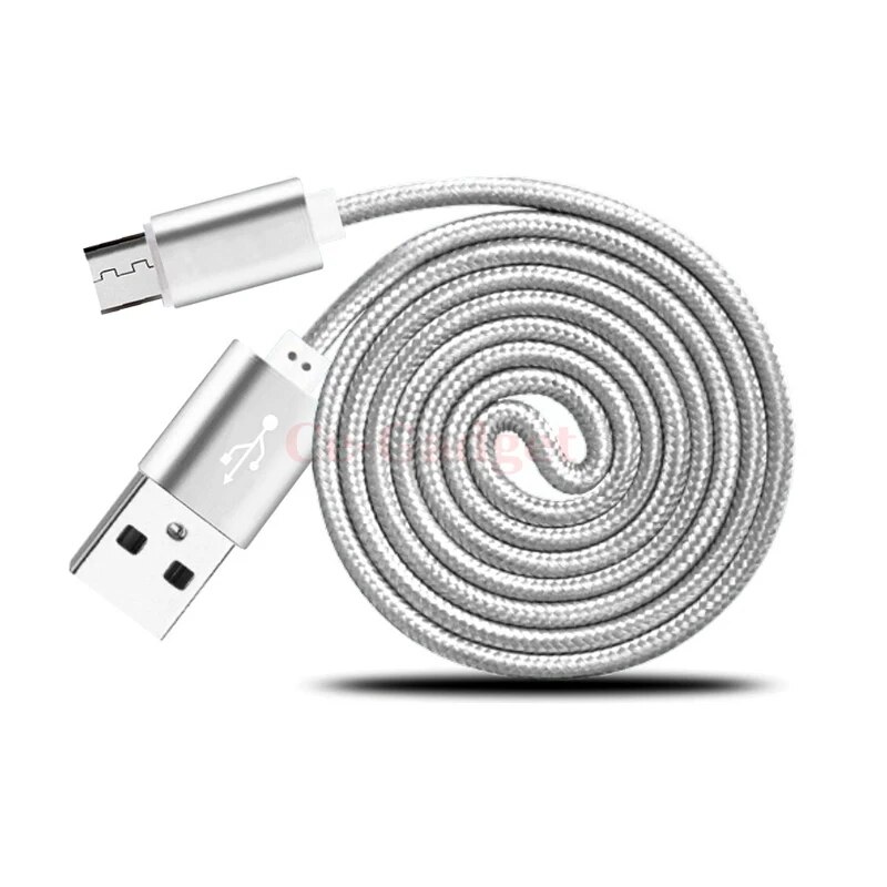 【Lejia】Nylon Micro USB Data Sync & Fast Charge Cable for Samsung Galaxy S7 Edge / S7 S6 Edge S4 S3 5 4 A5 A7 J3 J5 J7