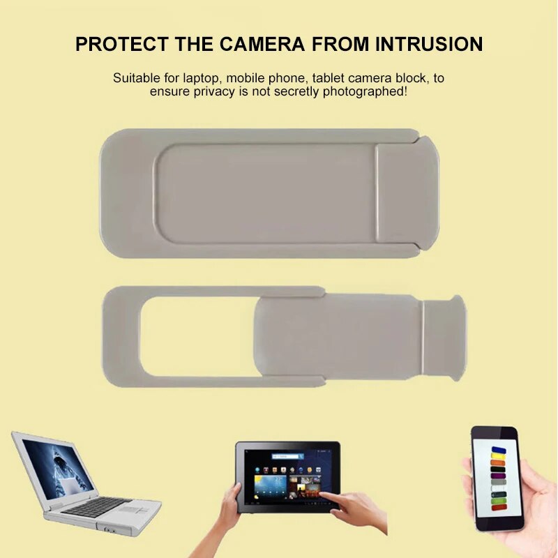 Ultra Thin Plastic Cache Webcam for Laptops Macbook Iphone X 8 Webcam Cover Shutter for Ipad Slider Camera Lens Smartphone