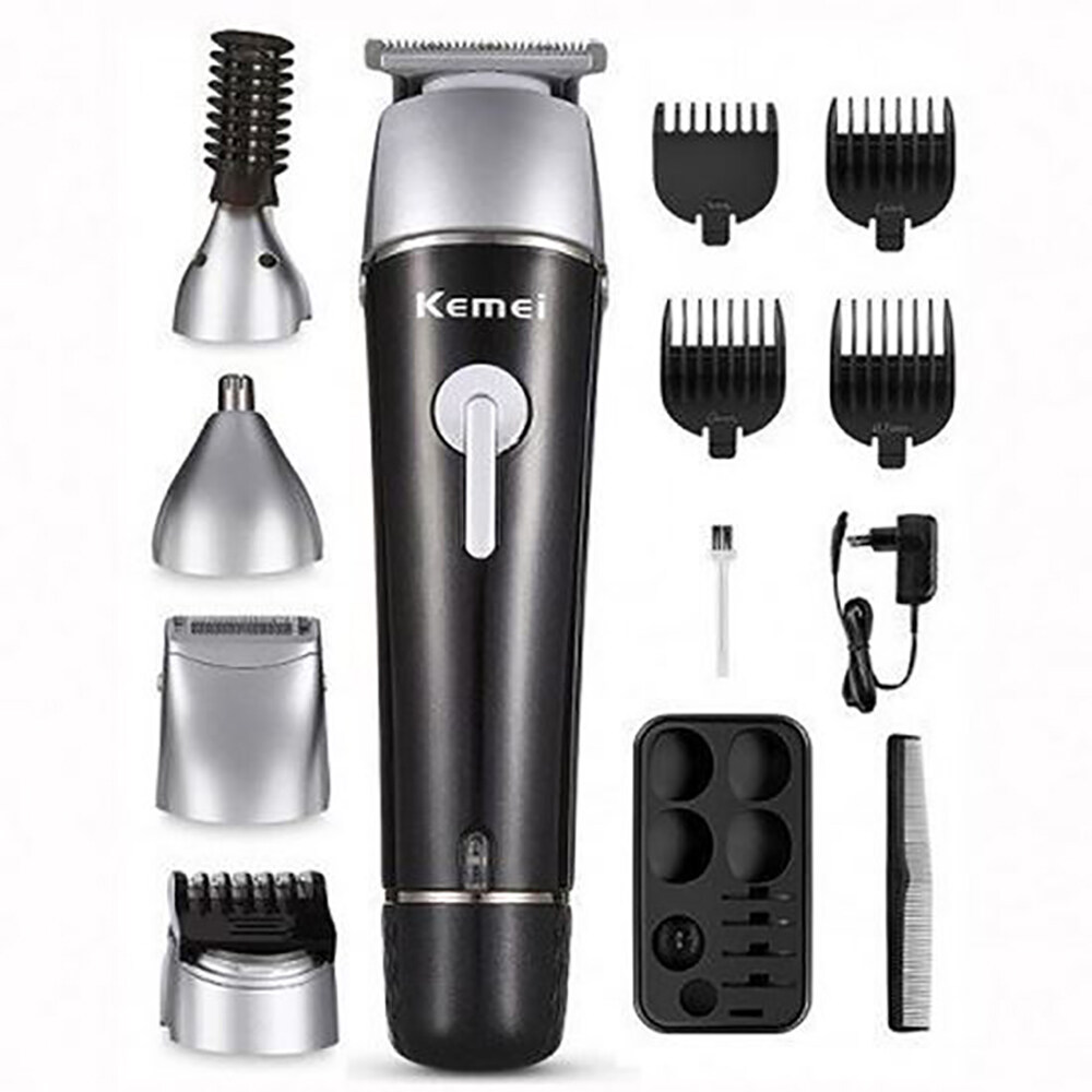 Kemei KM-1015 Professional 10 in 1 Super Grooming Kit Shaver Trimmer for Men-12.jpg