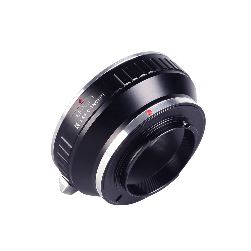 K F Concept for EOS-Nikon1 Lens Mount Adapter for Canon EOS EF EFS Lenses to Nikon 1 Mirrorless Camera Body for Nikon 1 J1 J2 J3. 