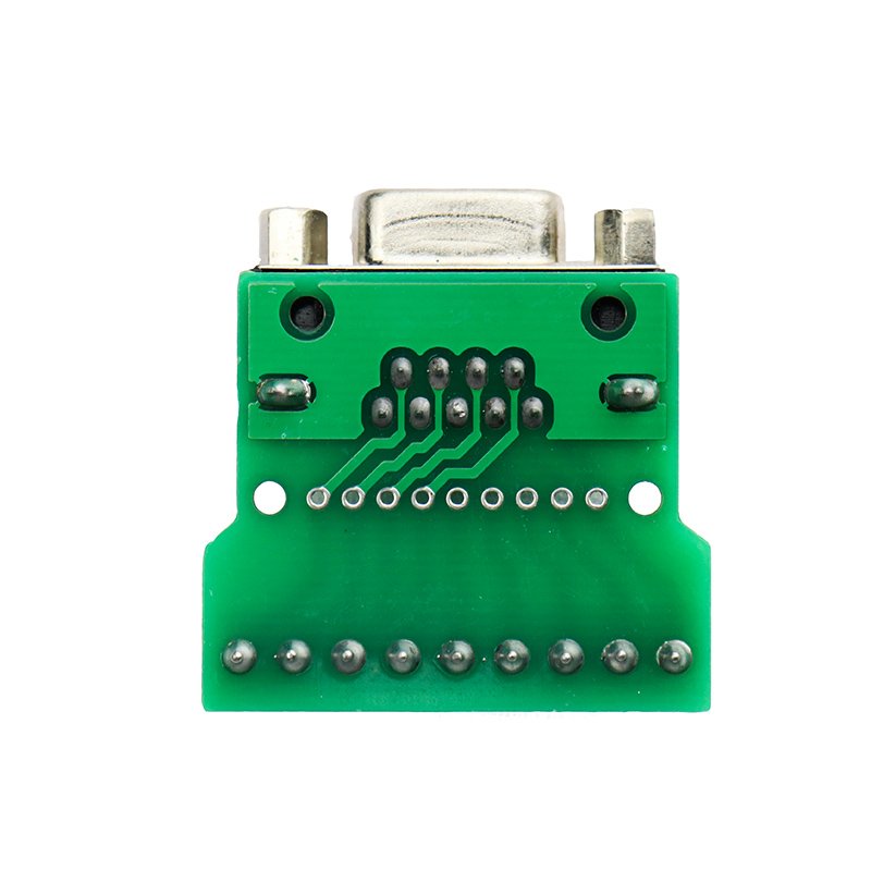 DB9 Connector Module DB9 Female Connector Module DB9 Female Screw Terminal To RS232 RS485 Conversion Board 9 Pin 9 Hole DB9 Connector DB9 To Screw Terminal Adapters DB9 RS232 Connector DB9 Module DB9 Breakout Board. 