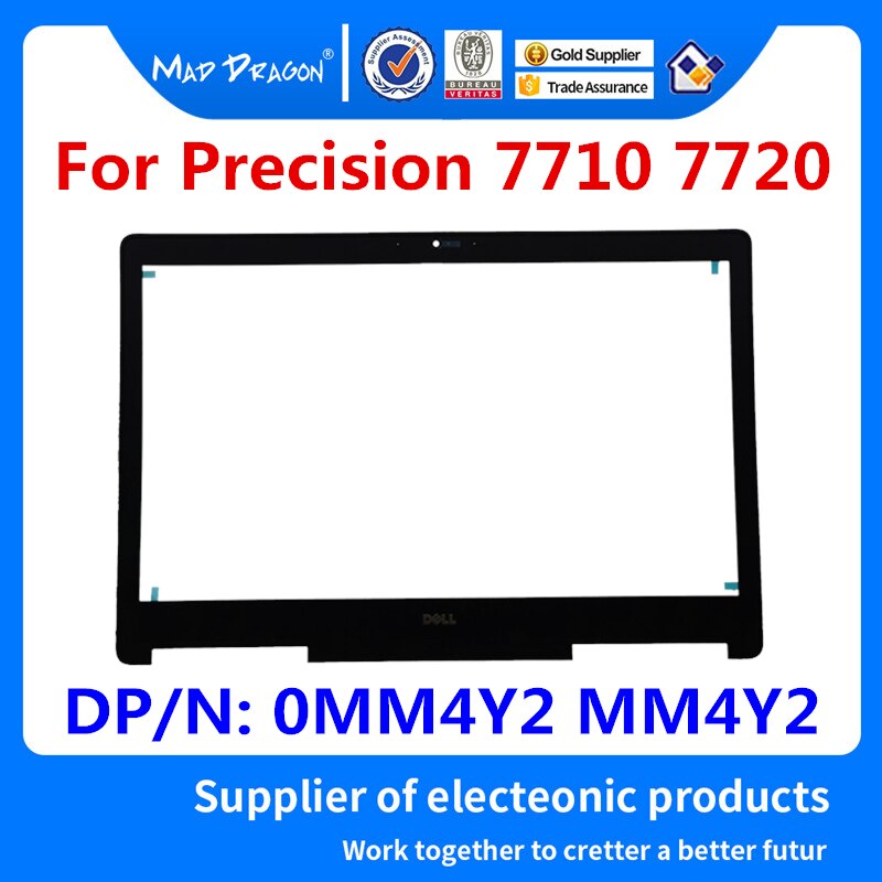 【happy one】17.3 inch LCD Front Trim Cover Bezel Aware for Dell Precision 7710 M7710 M7720 AP1DJ000100 MM4Y2. 