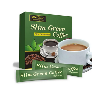 Wins Town Slim Ganoderma Green Coffee (18 Satches) 180gm