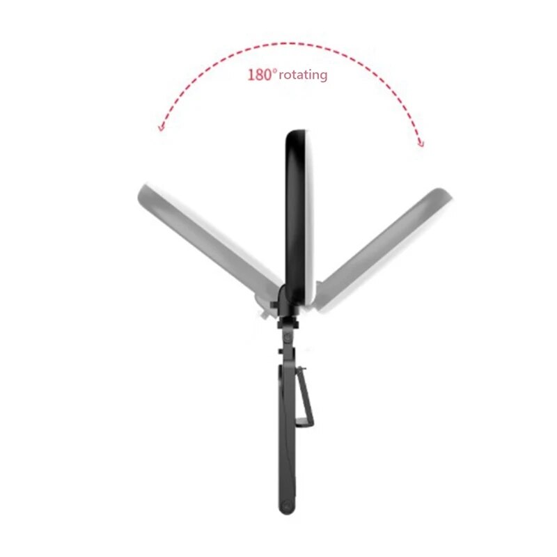 Retail Selfie Ring Light For Laptop Computer Desktop Ring Lamp Video Conference Lighting Kit With Tripod Phone Holder Clip On. 