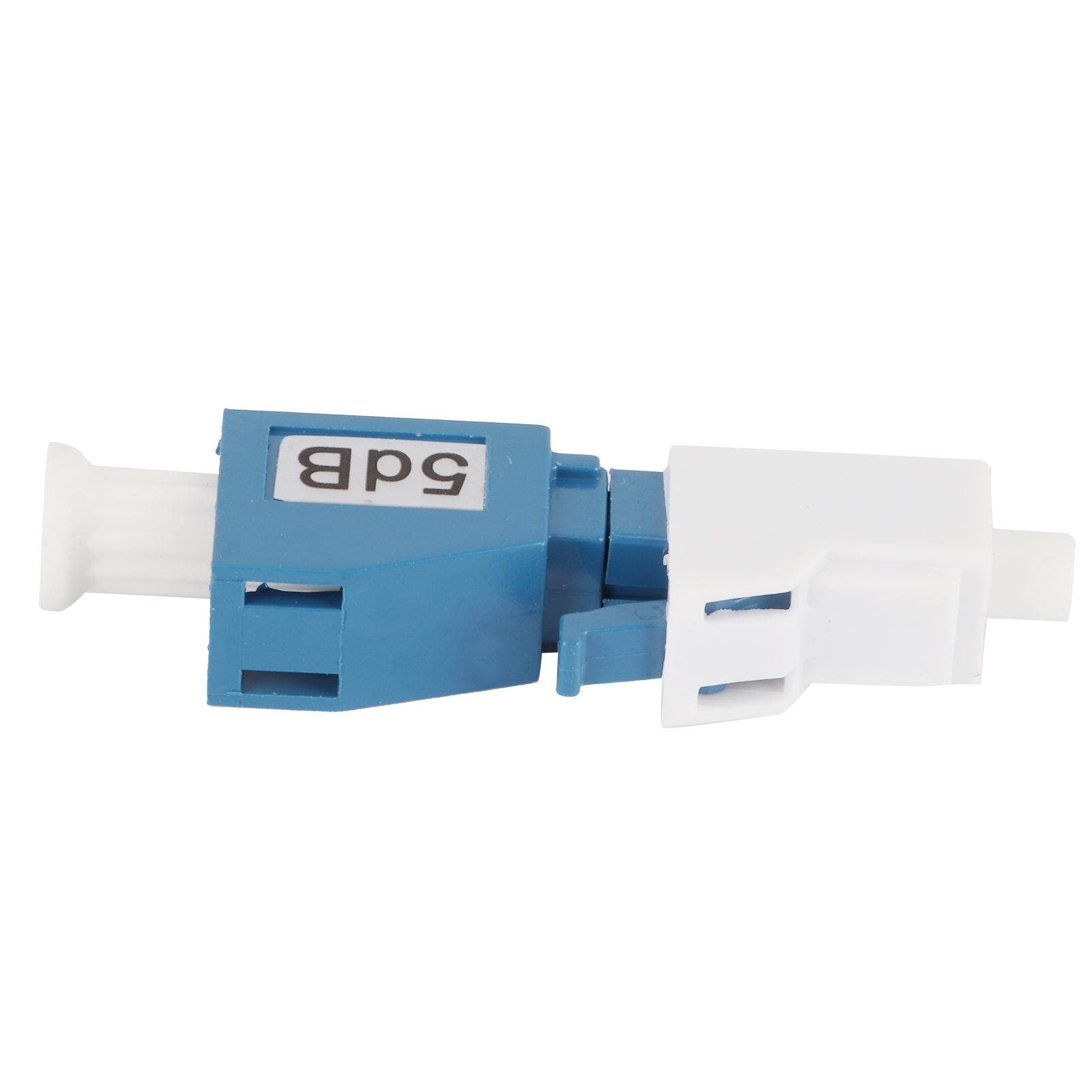 LC/UPC‑5DB Optical Fiber Attenuator Connector Single‑Mode Male Female Adapter. 