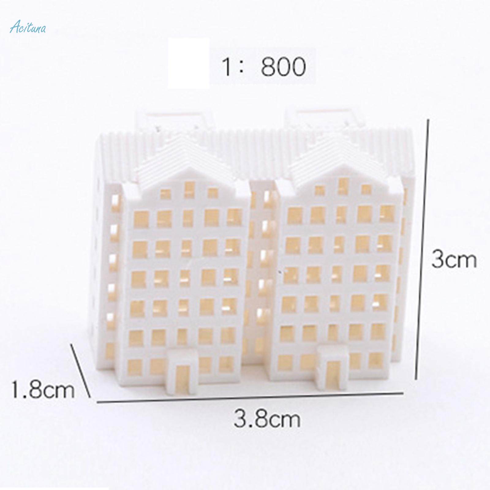 Miniature Apartment Building Decoration Props Display Realistic Micro Landscape 1. 800 C. 