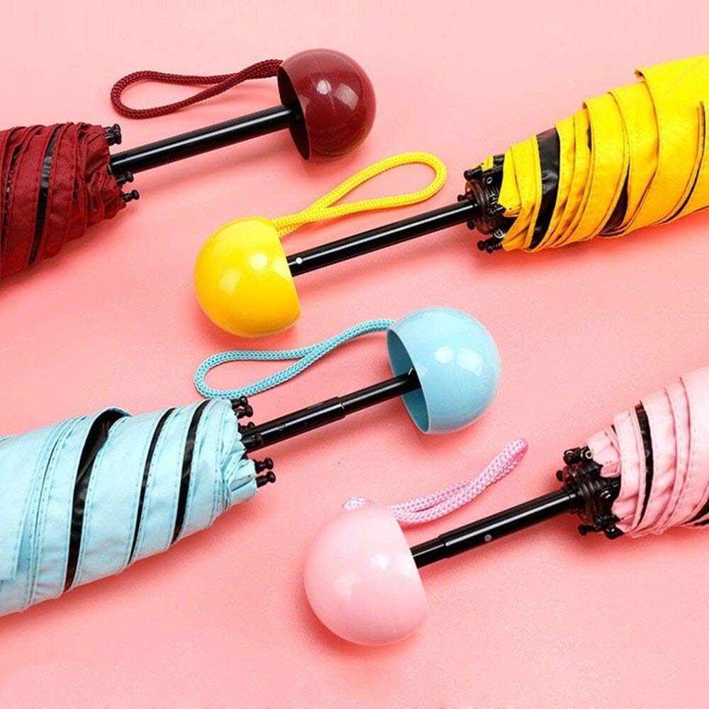 Ensemble Yourself - Superb Quality - Windproof Pocket Capsule Umbrella - Multi-color - Trend and Needful - Well Inspired & Crafted. 