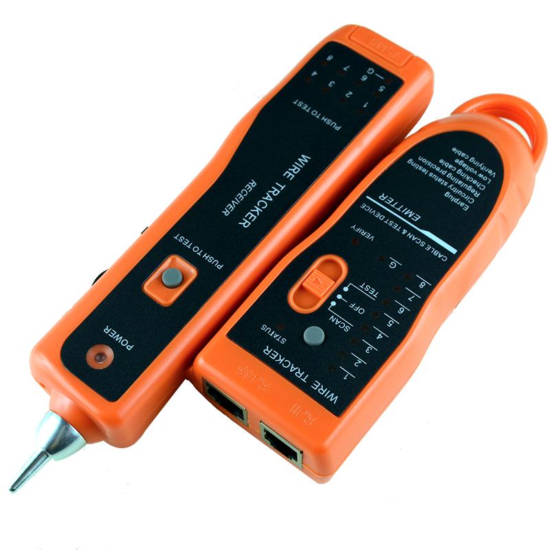 Telephone Phone RJ45 RJ11 Wire Tracker Tracer Ethernet LAN Network Cable Tester. 
