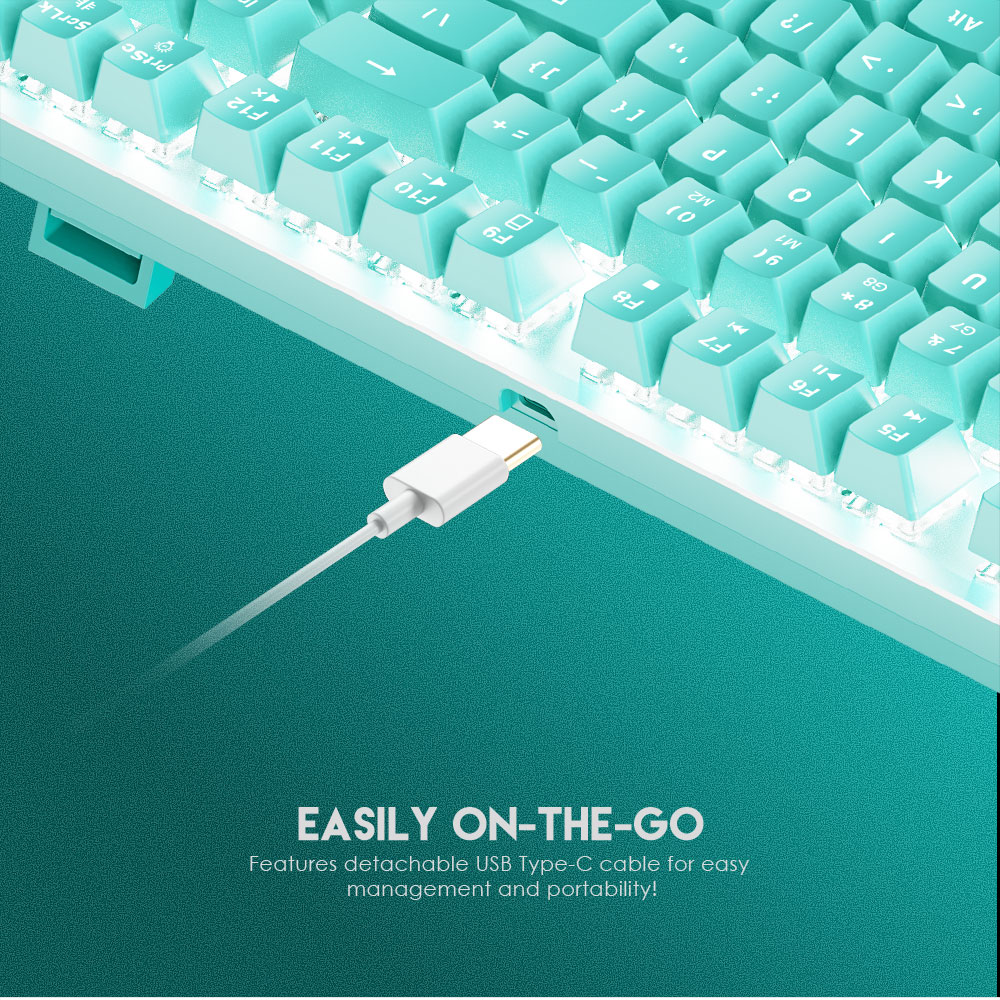 FANTECH MK856 MAXFIT87 RGB MECHANICAL KEYBOARD. 
