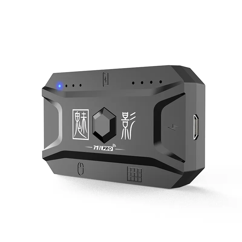 M1 Pro Mobile Controller Gaming Keyboard Mouse Converter BT V5.0 Programmable Adapter Support IOS Android System. 