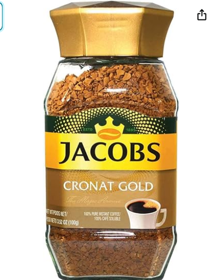 Jacobs Cronat Gold Instant Coffee 200gm(Germany)