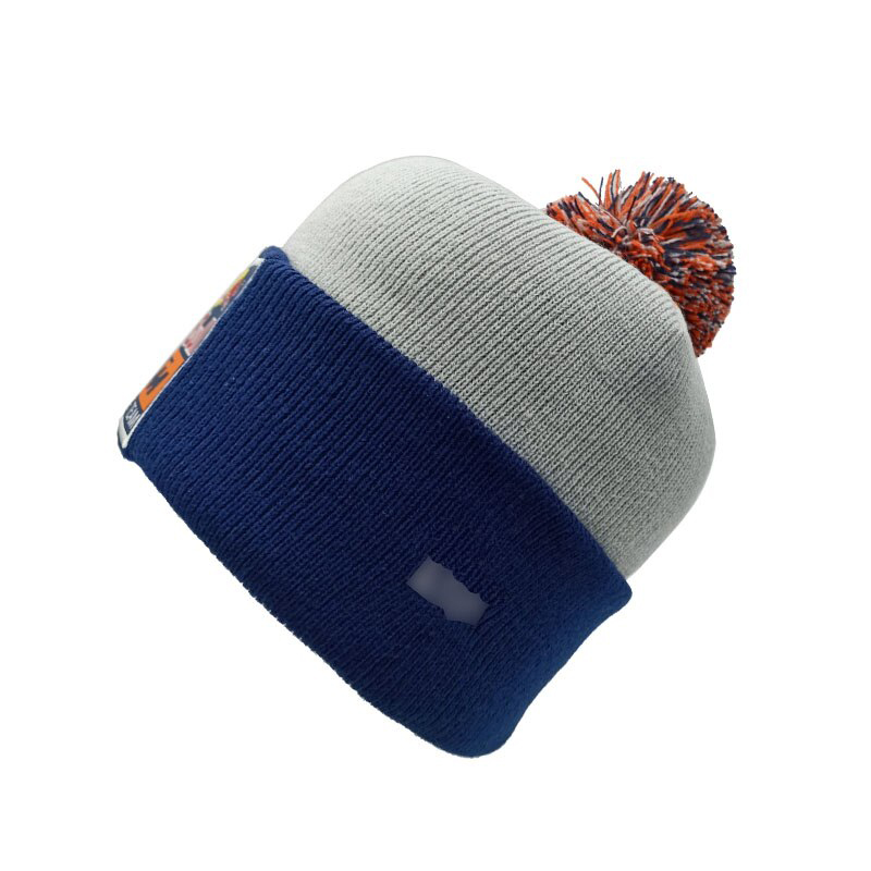 Ski Knitted Brimmed Hat Casual Men 