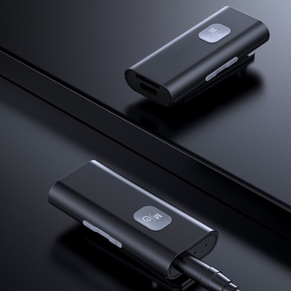 PzzPss SR11 Bluetooth 5.0 Audio Receptor Portable Wireless Adapter 3.5Mm AUX Jack Support TF Card With Mic For Earphone Speaker. 