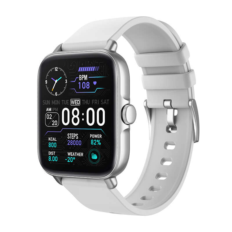 Y22 smartwatch new Bluetooth call heart rate, blood pressure, sleep monitoring message reminder, weather, exercise, and step counting. 