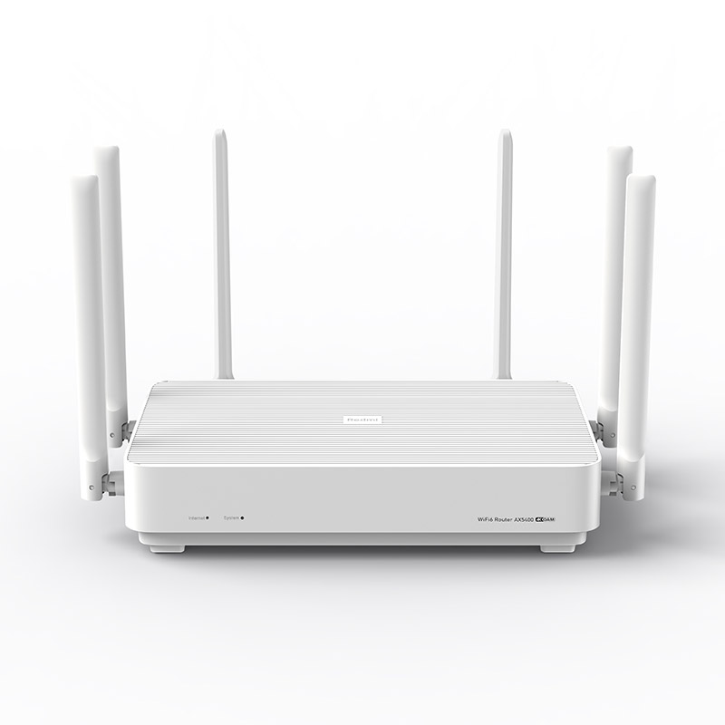 Xiaomi Redmi Mi Router AX5400 Wifi 6 Mesh System 4K QAM 160MHz High Bandwidth 512MB Memory 1.0 GHz NPU Work with Mijia Home APP. 
