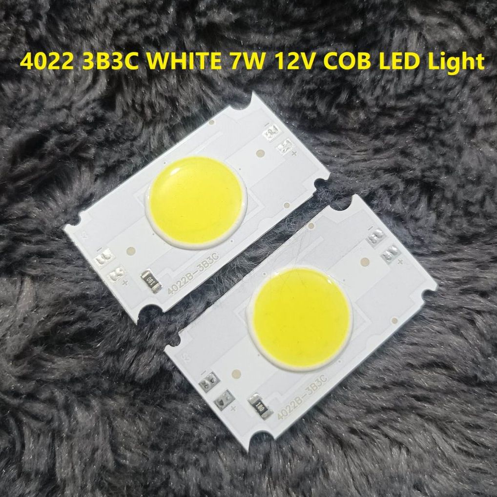 4022 3B3C WHITE 7W 12V Size 40×22mm COB SMD LED Light Chip 7W White COB LED Light 12V COB LED Light - Minimalistic Sophistication. 