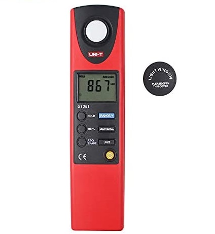 UNI-T UT381 Digital Professional Photometer Illuminance Measurement Luminometer Light Meter - Kings Trading. 