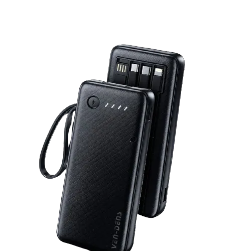 ven dens orginal power bank with 4 cableVen Dens PB058 22.5W fixed 10000 mh