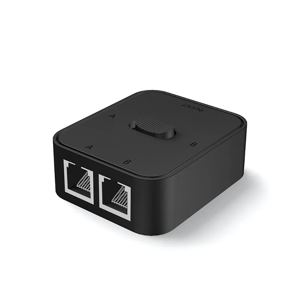 Rj45 Splitter 1 to 2 Gigabit Ethernet Adapter Internet Network Cable Extender Rj45 Connector for PC TV Box Router Sharer. 