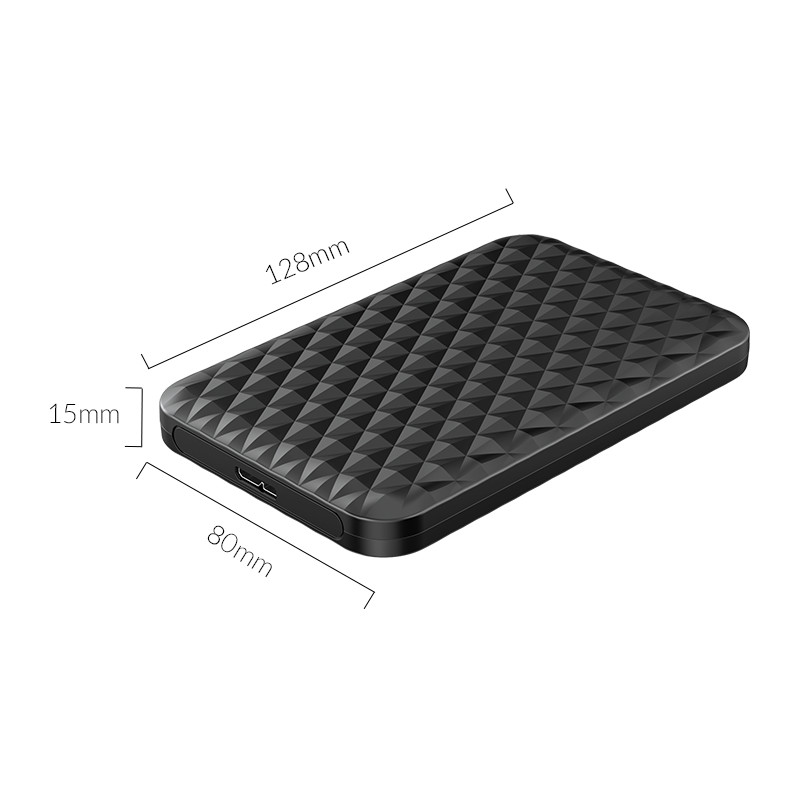 Orico 2520U3 2.5 inch USB 3.0 SATA HDD & SSD Enclosure. 