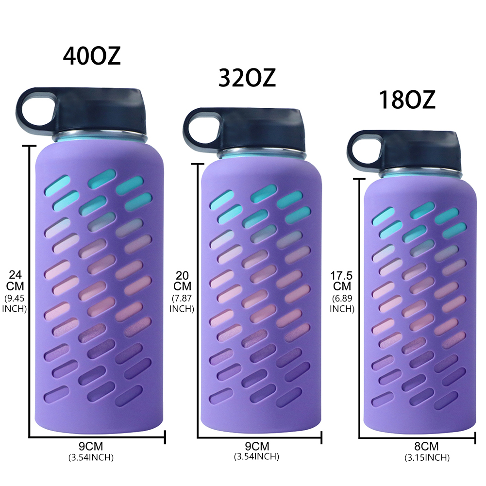 Hydro Flask Aquaflask Water Bottle Wide Mouth HydroFlask Boot Silicone Cover Aquaflask Accessories. 