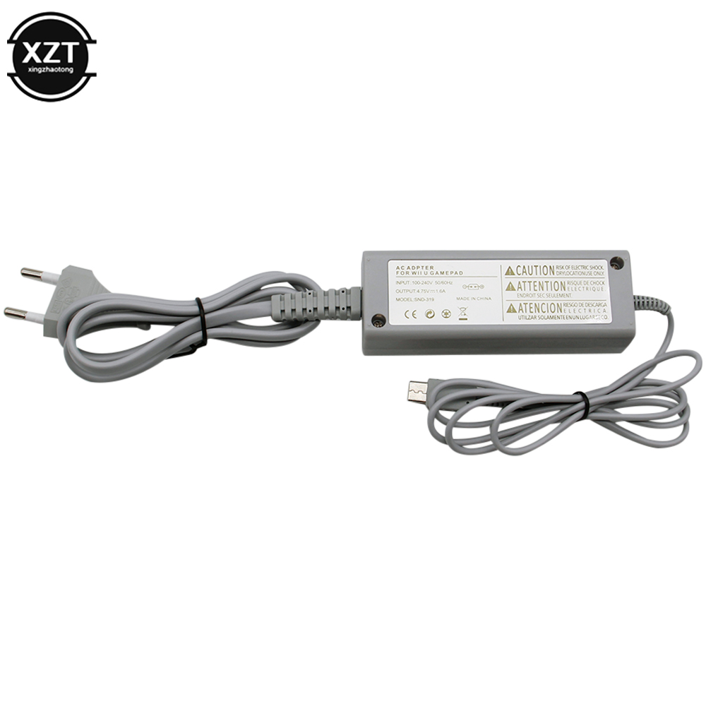 New US/EU Plug 100-240V AC Charger Adapter Home Wall Power Supply for Nintendo WiiU Wii U Gamepad Joypad Controller. 