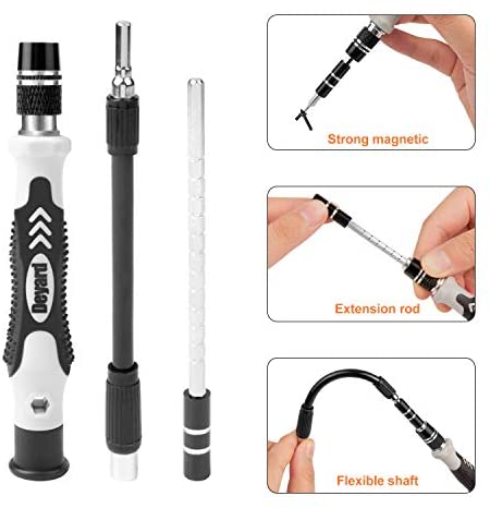 115 In 1 Screw Drivers Screwdriver Set 115 In 1 Tool Kit Professional Precision Stainless Steel Screwdriver Repair Tool Magnetic Driver For Cellphone Computer Tablet PC Laptop Watch Electronic Repair Tool Kit. 