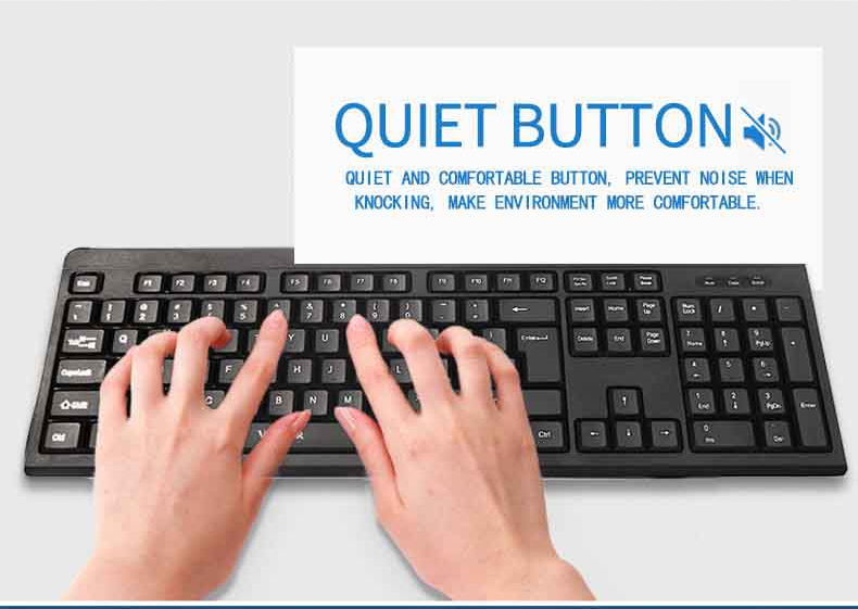 WESDAR V2 BUSINESS KEYBOARD& MOUSE Combo (English). 
