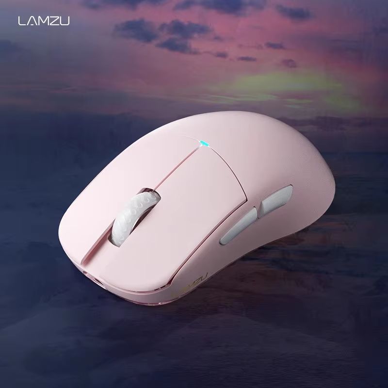 LAMZU Atlantis Mini Champion Wireless Mouse Dual-mode Lightweight Office Laptop Gamer Pc Gaming Mouse Custom Esports Mice Gift. 