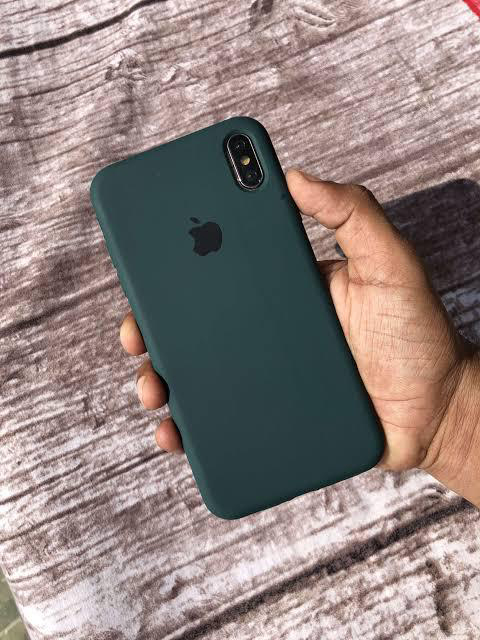 Official silicon case for iphone ( Xs Max ). 