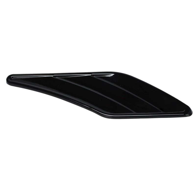 2Pcs ABT Side Shark Gills Sticker Decals for-Audi A5 S5 A4 B8 B6 A6 A3 R8 TT -AUDI ABT Fender Sticker,Black. 