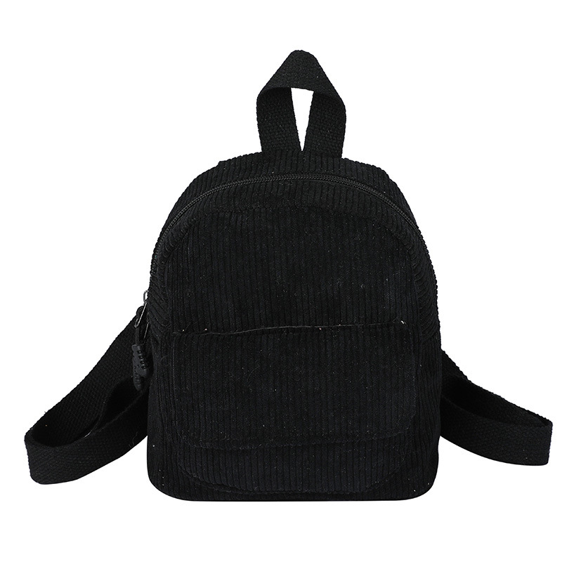 2022 velvet new small bag trendy cool style campus style fashion retro primary and secondary school backpack small square bag women's bag