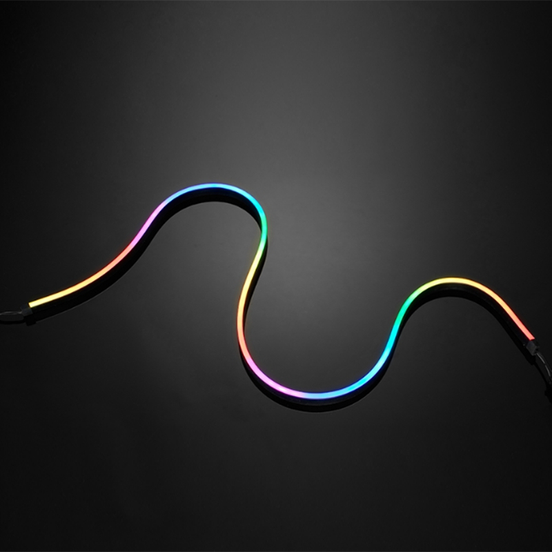 PHANTEKS M5 Light Strip ARGB Neon Computer Case Decoration Led Strip 5V 3PIN Light Header AURA 550mm. 