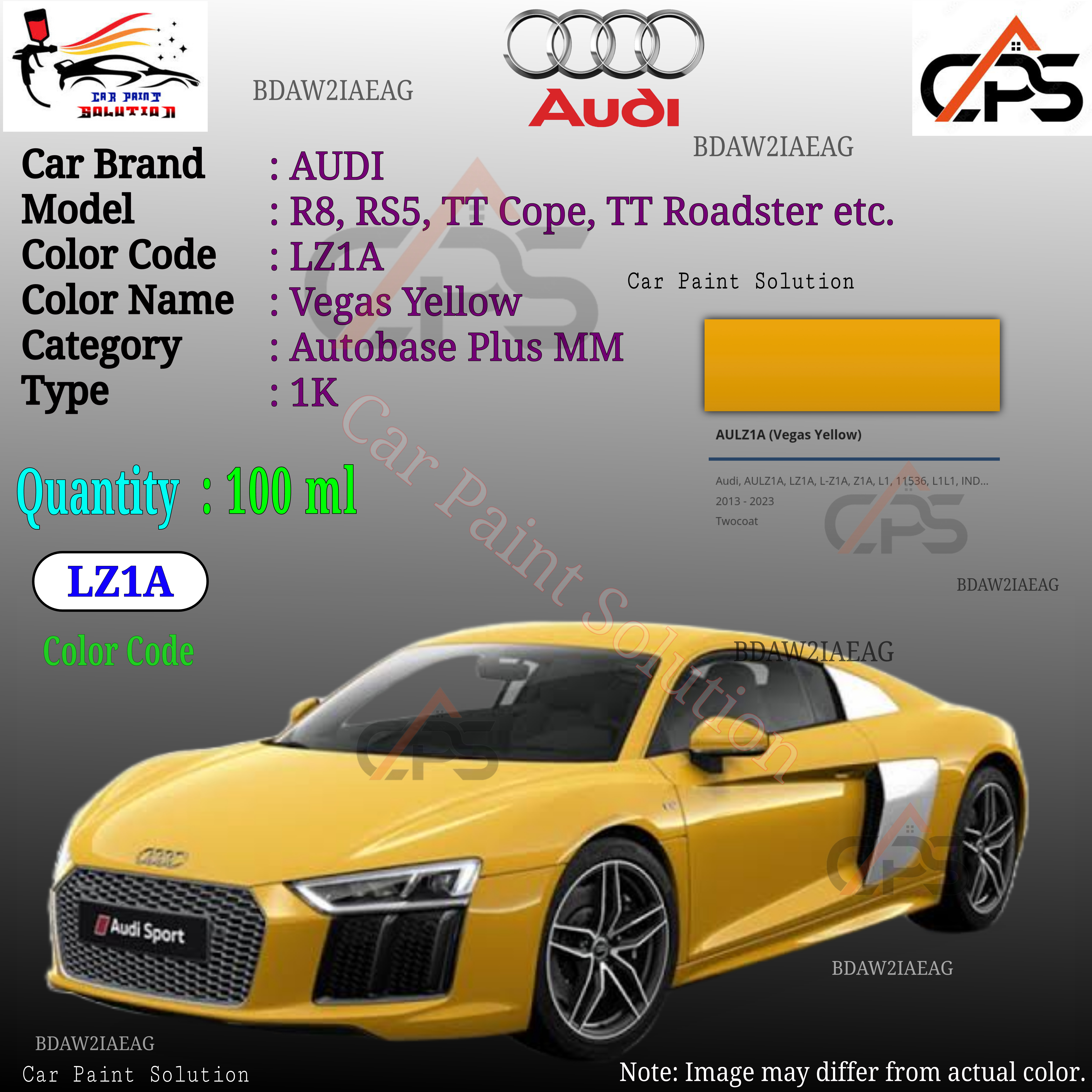 Audi R8 Color Code - Infoupdate.org