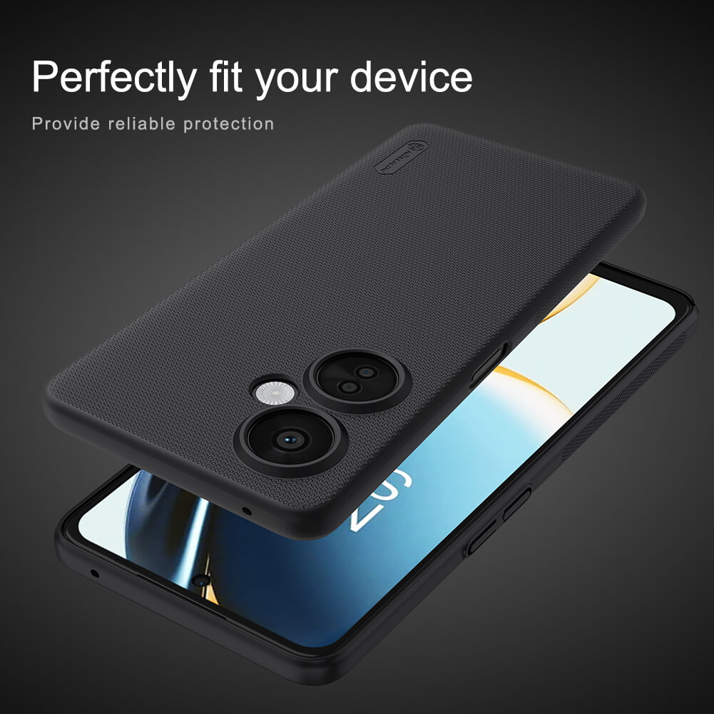 For OnePlus Nord CE3 Lite 5G  Phone Case Nillkin Super Frosted Shield Hard PC Back Cover Salient Dot Design Case. 