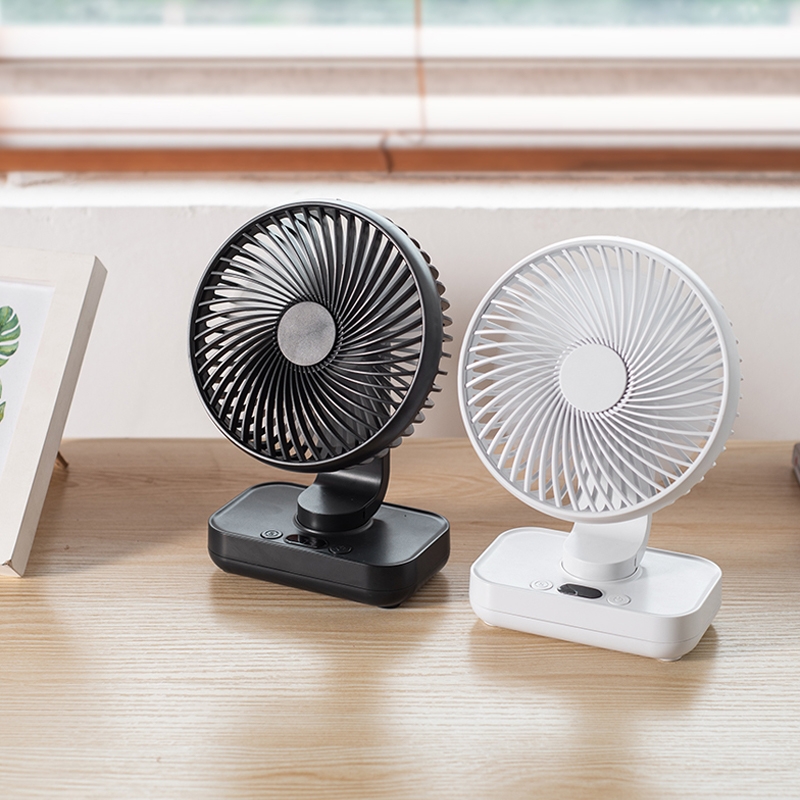 D606Y Portable Desktop Oscillating Small Fan. 