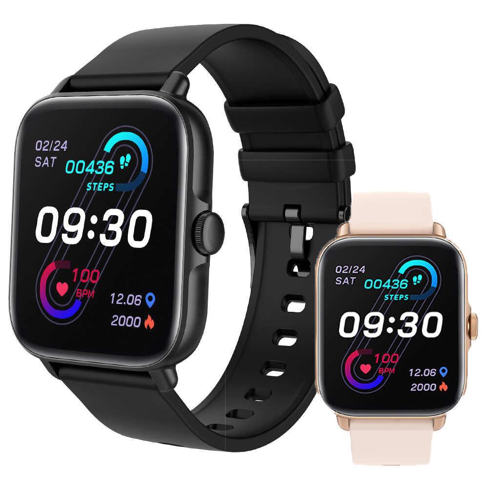 Y22 smartwatch new Bluetooth call heart rate, blood pressure, sleep monitoring message reminder, weather, exercise, and step counting