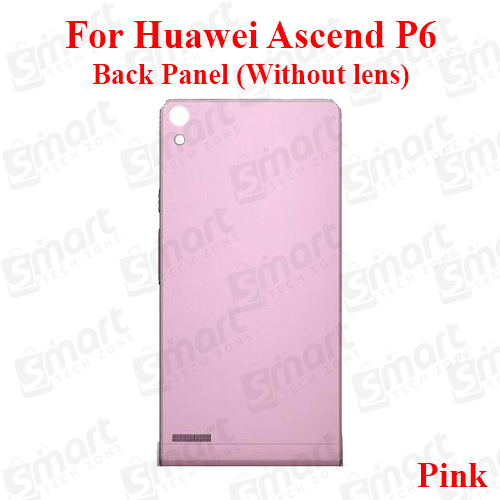For Huawei P6 Back Panel/Backshell/ Casing + Camera lens With Logo-All Colors Available. 