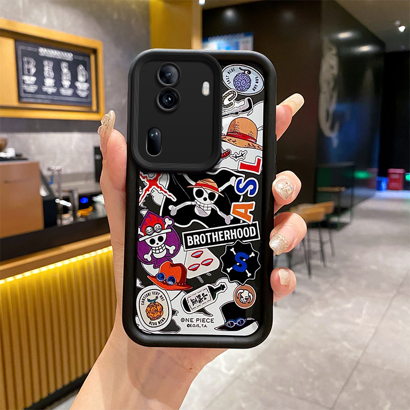 Sroof Case For OPPO Reno 4 5 5K 6 7 8 10 10 Pro 11 11F F11 Pro F21 Pro Find X3 Lite New Advanced Diamond Sand Spider Man McDonald's Dog phone case back cover