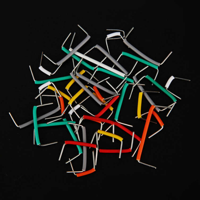Breadboard Jumper Wire Kit 140pcs U Shape Solderless Cable Box for DIY Shield. 