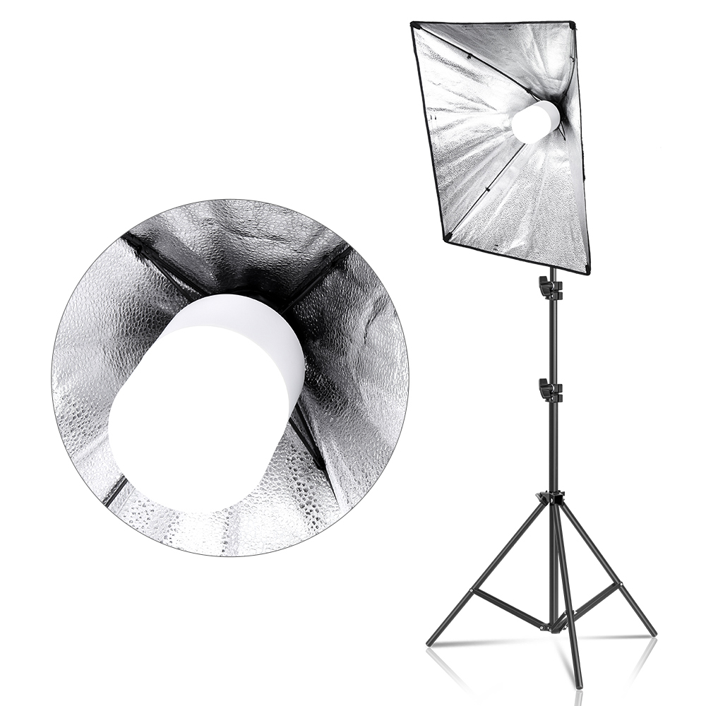 Andoer Softbox Light Kit Studio Photography Kit with Softbox Light Stand for Portrai Product Wedding Photography Live Streaming. 