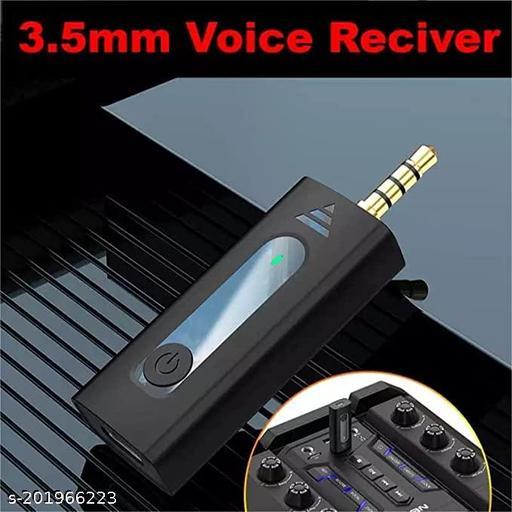 K35 Dual Wireless Microphone with Noise Cancelling, Omni-Directional, 3.5mm Receiver, 5 Hours Battery Life, Type-C Charging, Compatible with Cameras and Smartphones. 