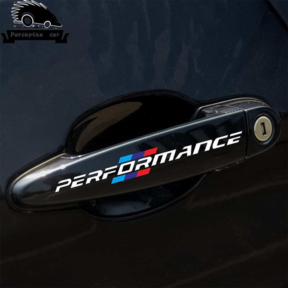 【Mary DAI Store】Power motorsport handle sticker for Bmw E30 E34 E36 E39 E46 E53 E60 E70 E71 E85 E87 E90 E91 E92 E83 F10 F20 F30. 