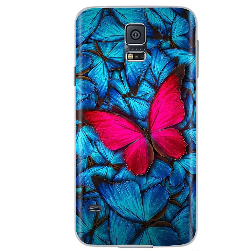 For Samsung Galaxy S5 Case S5 Mini Silicone Soft Tpu Back Case on For Samsung Galaxy S5 S 5 Neo I9600 SM-G900F Phone Shell Coque. 